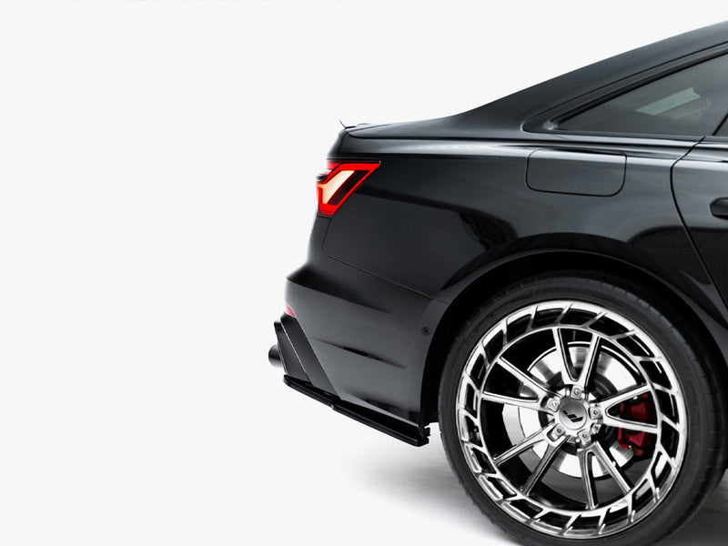 Maxton Design - Rear Side Splitters Audi A6 S-Line / S6 C8 / C8 Facelift
