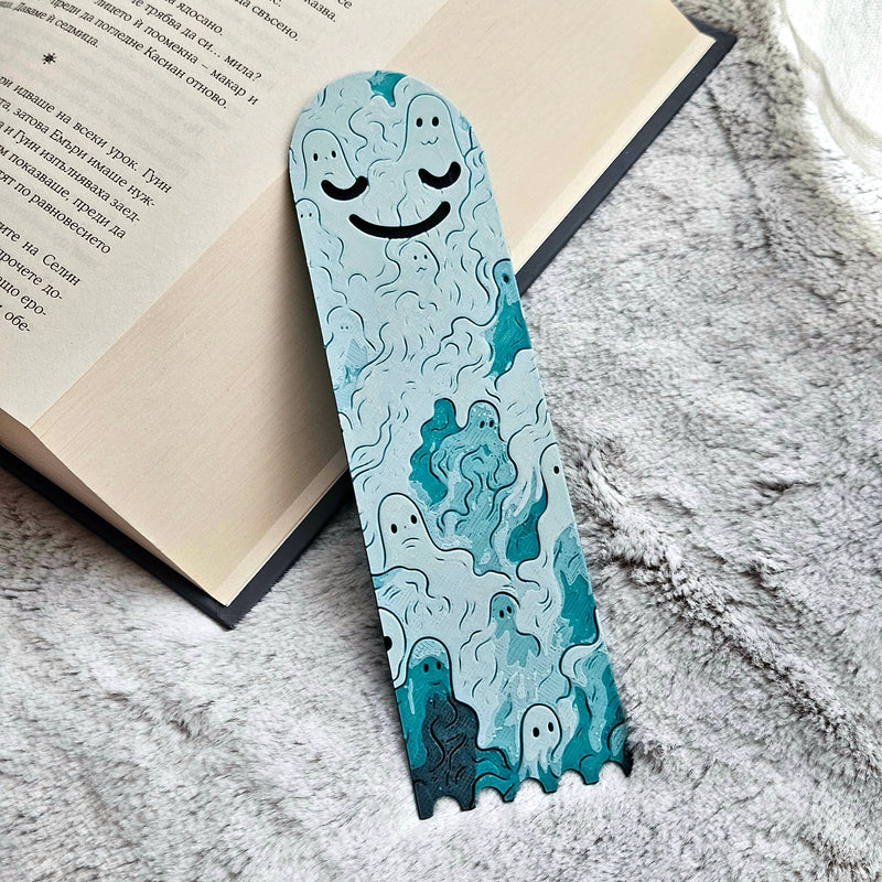 3D Printed “Ghostly Ghost” Glow Bookmark