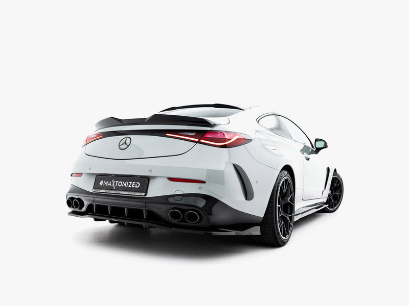 Maxton Design - Rear Splitter (Vertical Bars) Mercedes-AMG CLE 53 Aero C236