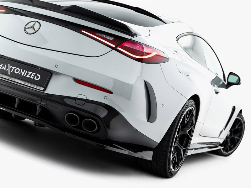 Maxton Design - Rear Splitter (Vertical Bars) Mercedes-AMG CLE 53 Aero C236