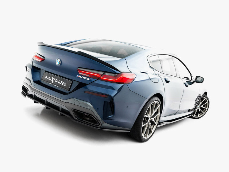 Maxton Design - Rear Splitter (Vertical Bars) BMW 8 Gran Coupe M-Pack G16