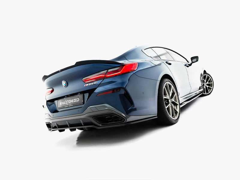 Maxton Design - Rear Splitter (Vertical Bars) BMW 8 Gran Coupe M-Pack G16