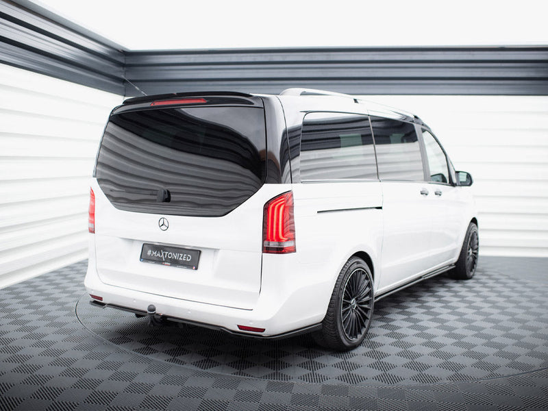 Maxton Design - Rear Splitter (Vertical Bars) Mercedes-Benz Vito Extra Long W447