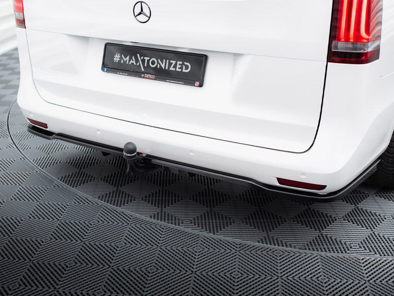 Maxton Design - Rear Splitter (Vertical Bars) Mercedes-Benz Vito Extra Long W447