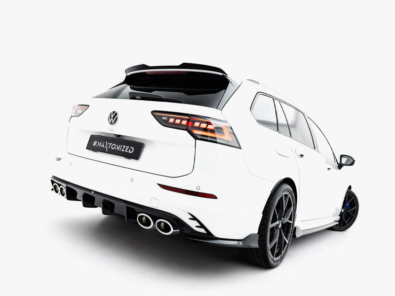 Maxton Design - Rear Side Splitters V.2 Volkswagen Golf R Variant Mk8 Facelift
