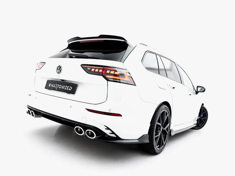 Maxton Design - Rear Side Splitters V.1 Volkswagen Golf R Variant Mk8 Facelift