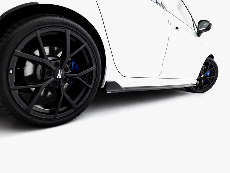 Maxton Design - Side Skirt Diffusers Volkswagen Golf R Variant Mk8 Facelift