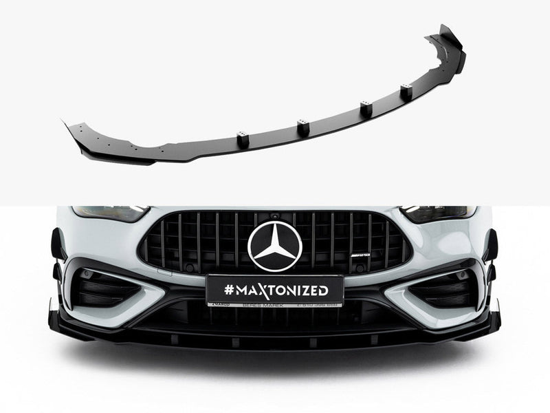 Maxton Design - Street PRO Front Splitter + Flaps Mercedes-AMG CLE 53 Aero C236