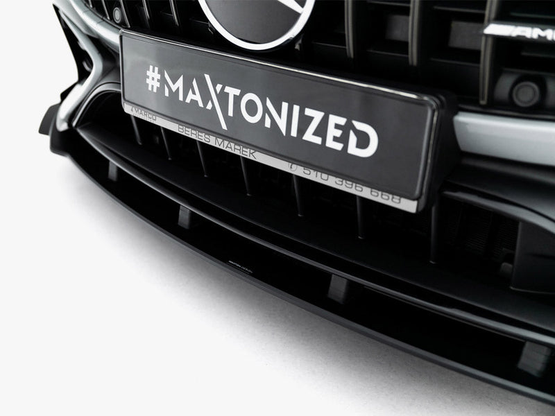 Maxton Design - Street PRO Front Splitter + Flaps Mercedes-AMG CLE 53 Aero C236