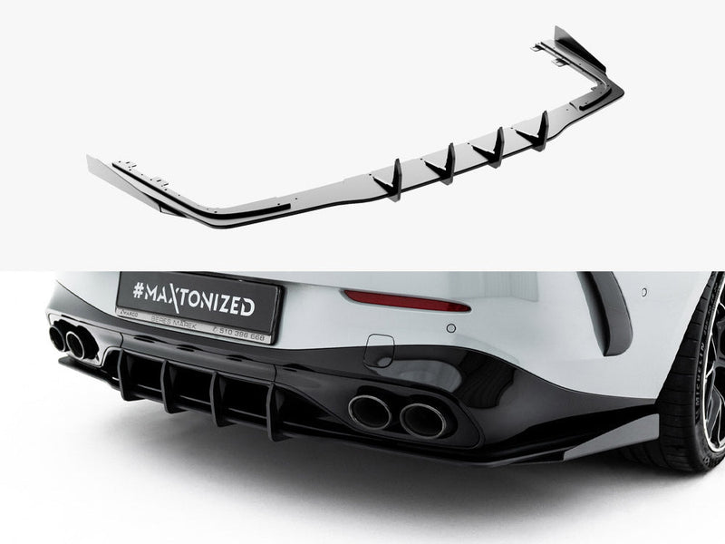 Maxton Design - Street PRO Rear Diffuser + Flaps Mercedes-AMG CLE 53 Aero C236