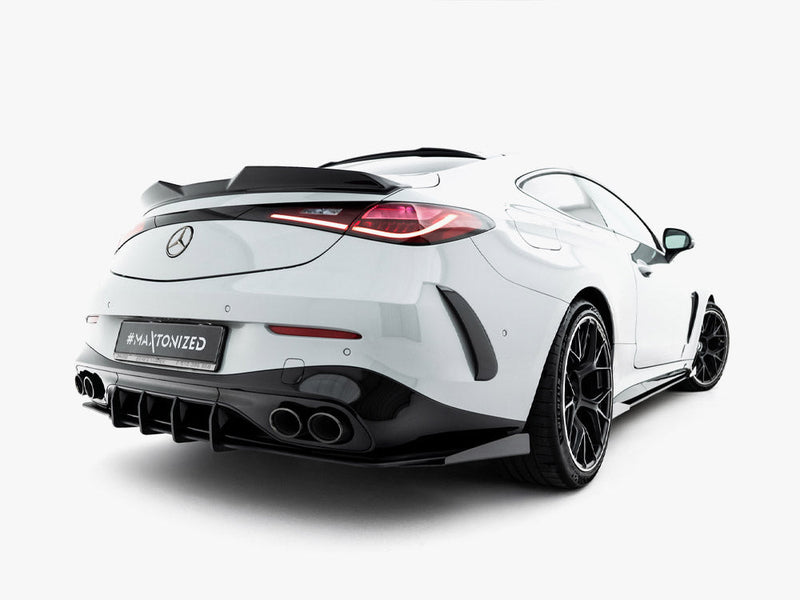 Maxton Design - Street PRO Rear Diffuser + Flaps Mercedes-AMG CLE 53 Aero C236