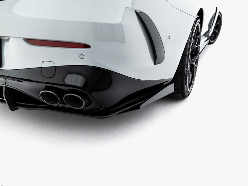 Maxton Design - Street PRO Rear Diffuser + Flaps Mercedes-AMG CLE 53 Aero C236
