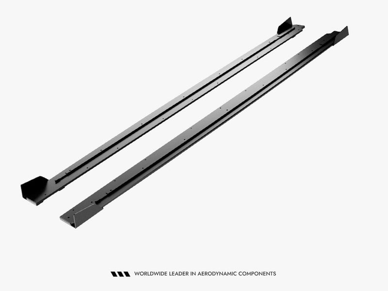 Maxton Design -  Street PRO Side Skirt Diffusers + Flaps Cupra Born Mk1
