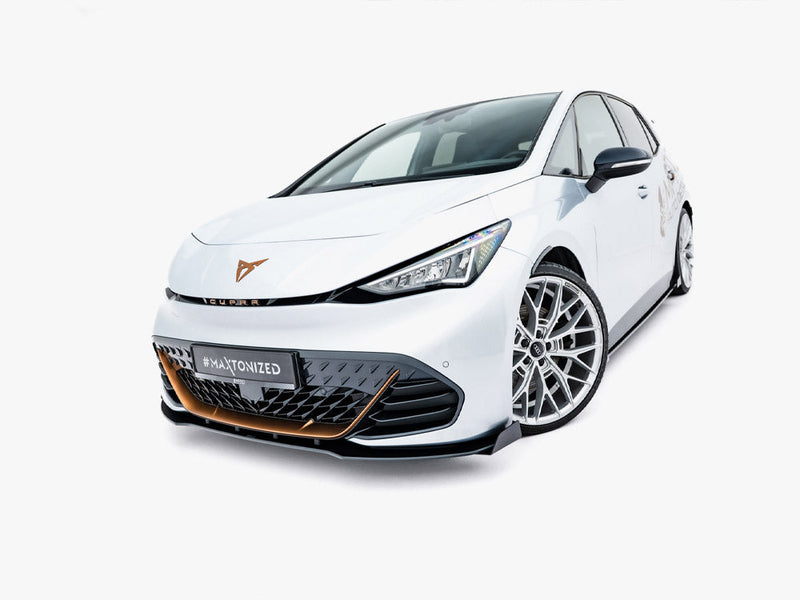 Maxton Design - Street PRO Front Splitter + Flaps Cupra Born Mk1