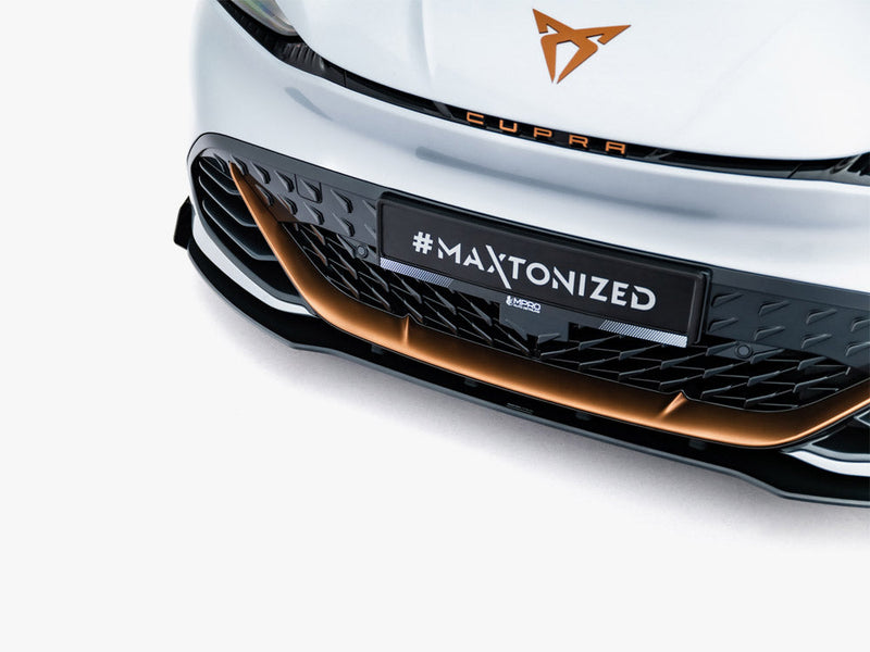 Maxton Design - Street PRO Front Splitter + Flaps Cupra Born Mk1