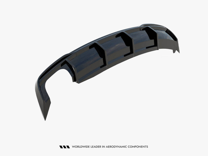 Maxton Design - Rear Valance Audi A5 Sportback 8T Facelift (Version with dual exhausts on one side)
