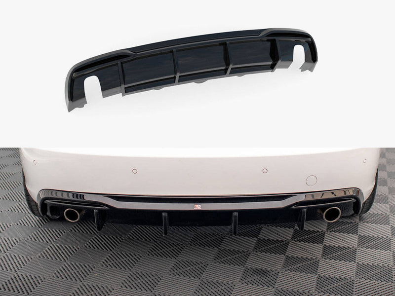Maxton Design - Rear Valance Audi A5 Sportback 8T Facelift (Version with single exhausts on both sides)