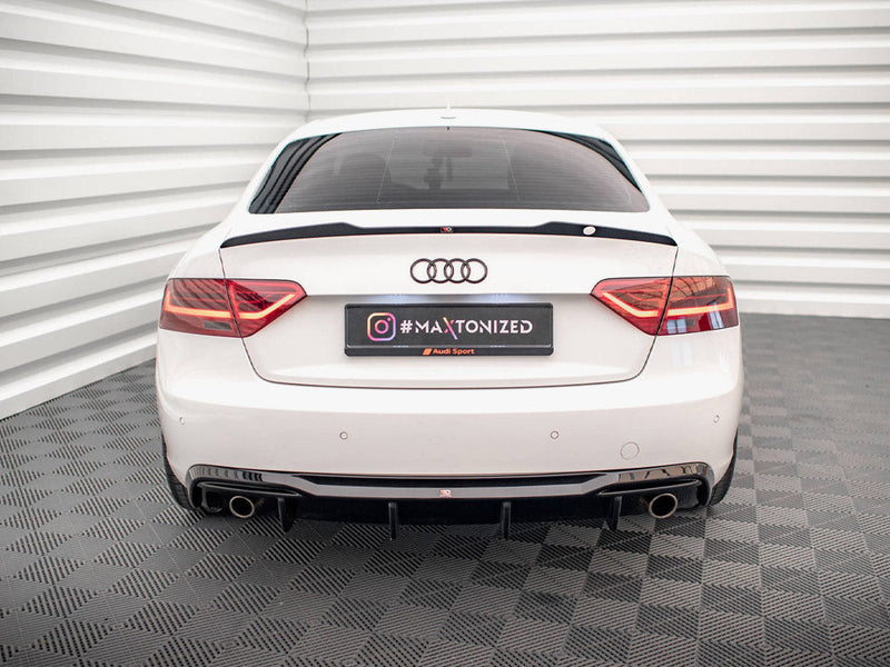 Maxton Design - Rear Valance Audi A5 Sportback 8T Facelift (Version with single exhausts on both sides)