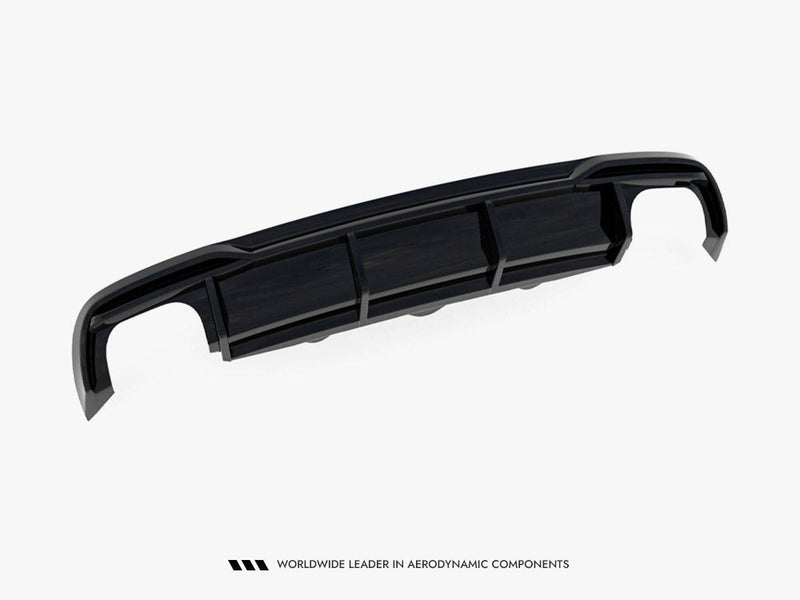 Maxton Design - Rear Valance Audi A5 Sportback 8T Facelift (Version with dual exhausts on both sides)