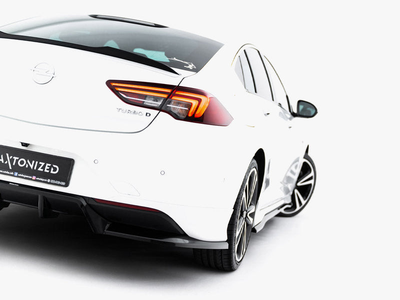 Maxton Design - Rear Splitter (Vertical Bars) Vauxhall / Opel Insignia OPC-Line Mk2