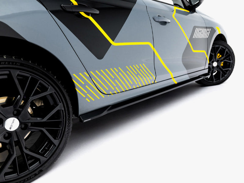 Maxton Design - Side Skirt Diffusers Opel Corsa F Facelift (Mk6 Facelift)