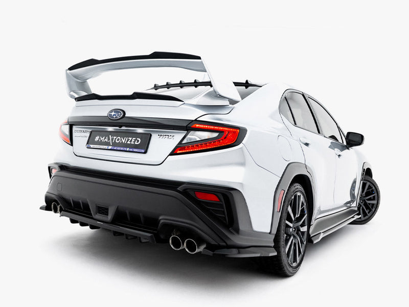 Maxton Design - Rear Splitter (Vertical Bars) Subaru WRX STI Mk2