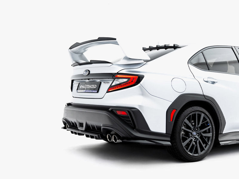 Maxton Design - Rear Splitter (Vertical Bars) Subaru WRX STI Mk2