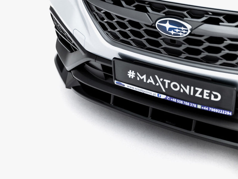 Maxton Design - Front Splitter V.1 Subaru WRX STI Mk2