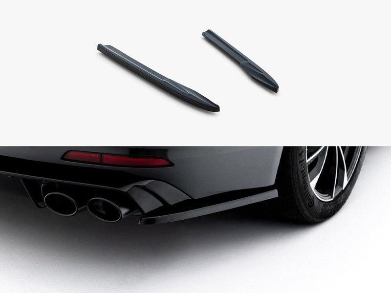 Maxton Design - Rear Side Splitters Audi A6 Sedan / Avant C8 / C8 Facelift