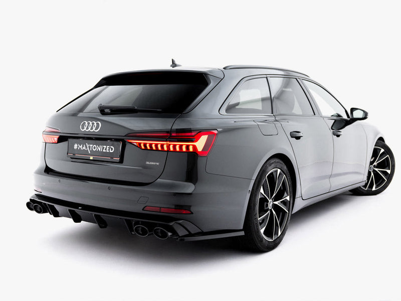 Maxton Design - Rear Side Splitters Audi A6 Sedan / Avant C8 / C8 Facelift