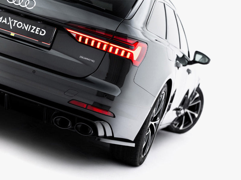 Maxton Design - Rear Side Splitters Audi A6 Sedan / Avant C8 / C8 Facelift