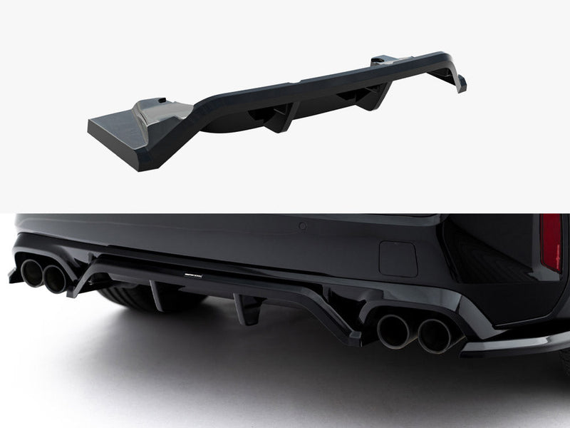 Maxton Design - Rear Splitter (Vertical Bars) BMW X1 M35i U11