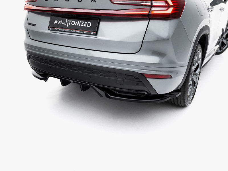Maxton Design - Rear Splitter (Vertical Bars) Skoda Kodiaq Sportline Mk2