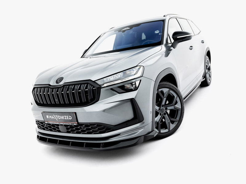 Maxton Design - Front Splitter V.2 Skoda Kodiaq Sportline Mk2