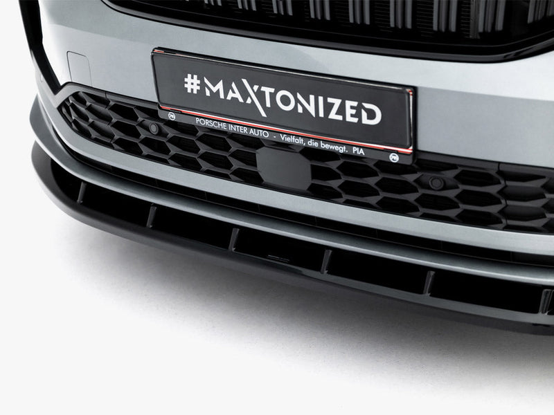 Maxton Design - Front Splitter V.2 Skoda Kodiaq Sportline Mk2