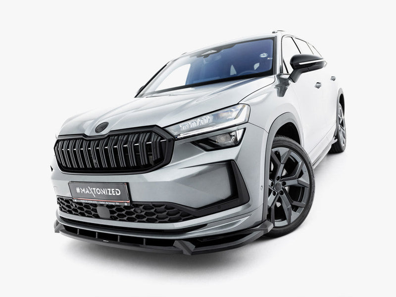 Maxton Design - Front Splitter V.1 Skoda Kodiaq Sportline Mk2