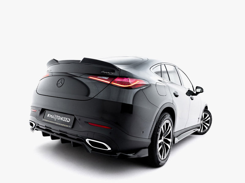 Maxton Design - Rear Splitter (Vertical Bars) Mercedes-Benz GLC Coupe C254