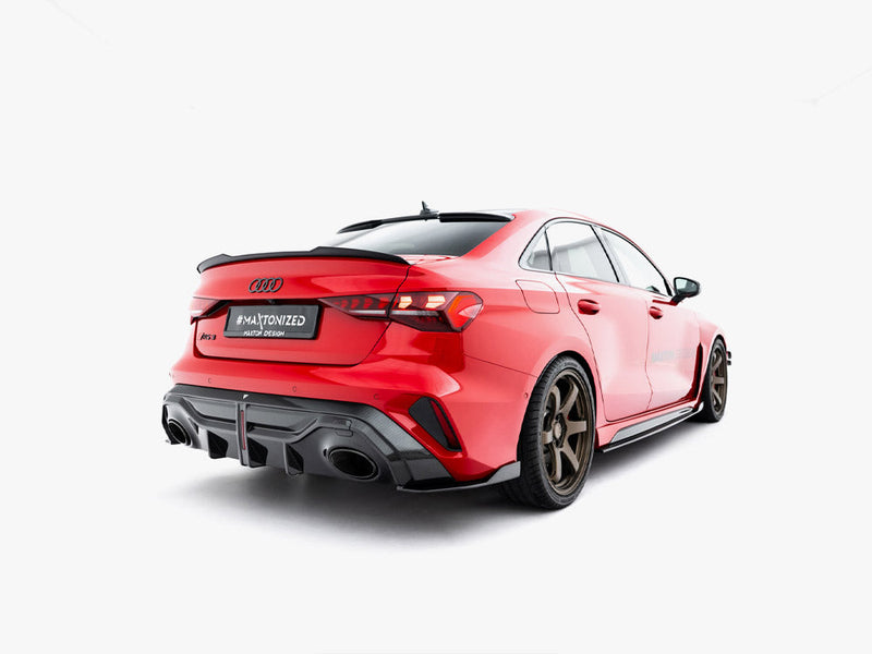Maxton Design - Spoiler CAP Audi A3 S-Line Sedan / S3 Sedan 8Y Facelift