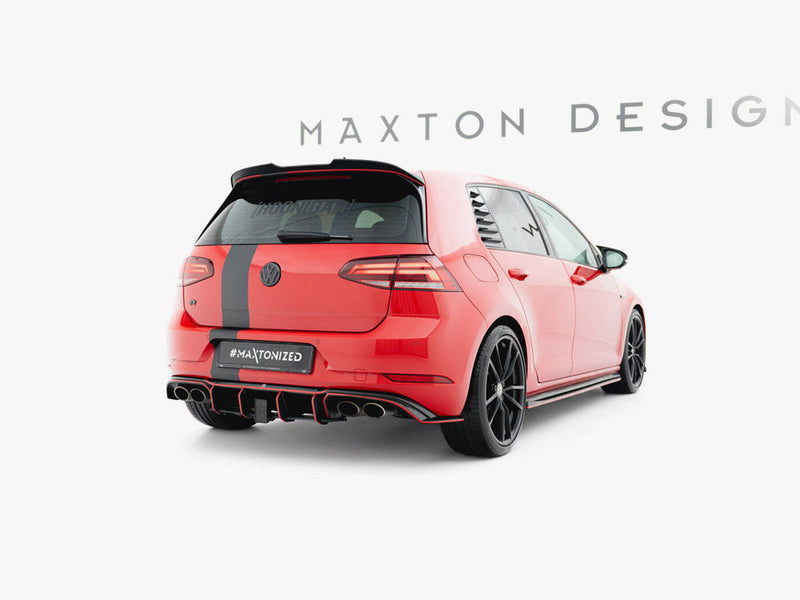 Maxton Design - SPOILER CAP V.2 VW GOLF 7 / 7 FACELIFT R / R-LINE / GTI