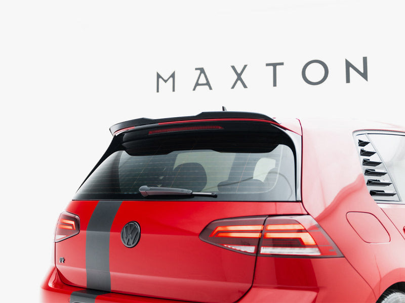 Maxton Design - Spoiler CAP V.3 Volkswagen Golf R / R-Line / GTI / GTD Mk7 / Mk7 Facelift