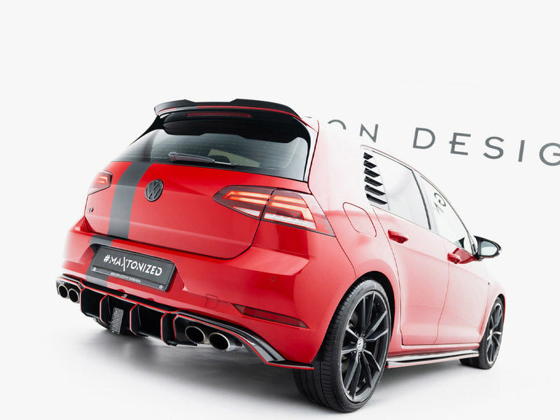 Maxton Design - Spoiler Extension VW GOLF MK7 Pre Facelift GTI