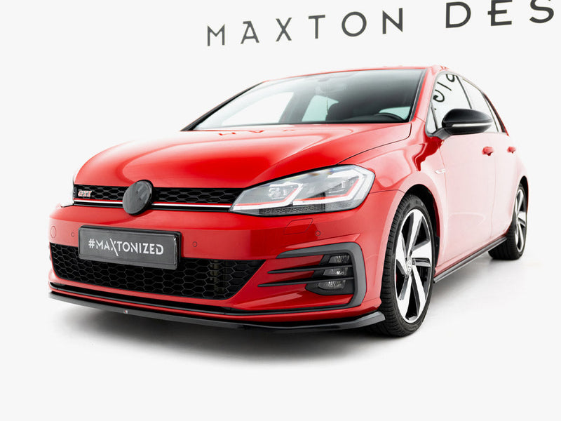 Maxton Design - Front Splitter V.4 Volkswagen Golf GTI / GTD Mk7 Facelift