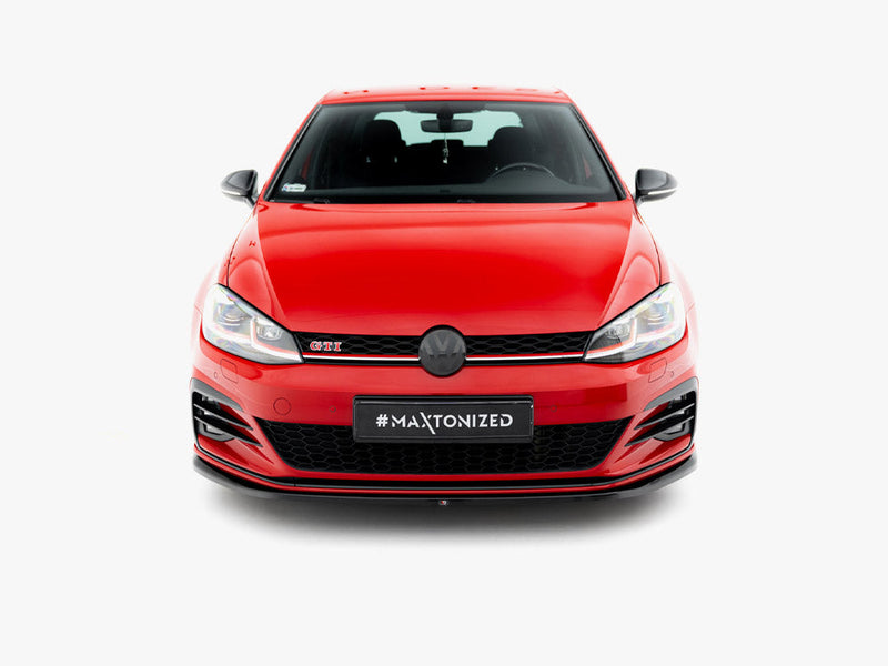 Maxton Design - Front Splitter V.4 Volkswagen Golf GTI / GTD Mk7 Facelift