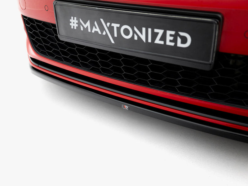 Maxton Design - Front Splitter V.4 Volkswagen Golf GTI / GTD Mk7 Facelift