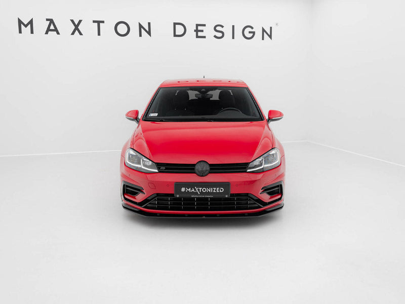 Maxton Design - STREET PRO FRONT SPLITTER VW GOLF 7 R / R-LINE FACELIFT