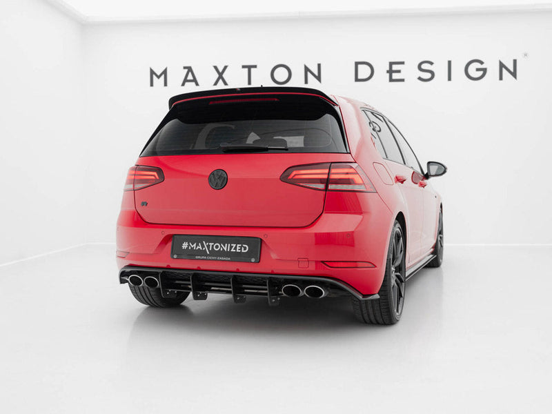 Maxton Design - Rear Diffuser Volkswagen Golf R Mk7 Facelift