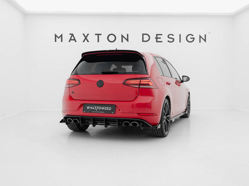 Maxton Design - STREET PRO REAR DIFFUSER VW GOLF 7 R FACELIFT