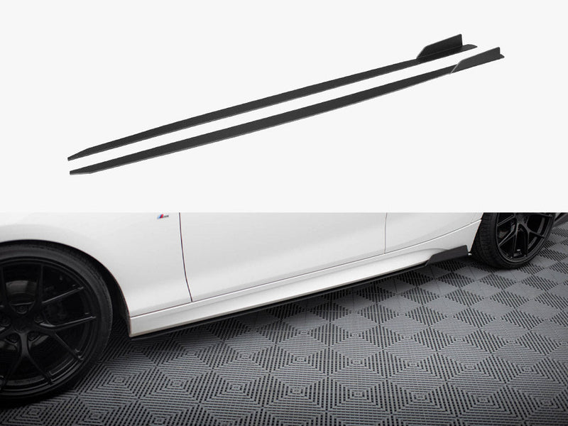 Maxton Design - RACING SIDE SKIRTS DIFFUSERS BMW 1 F21 M135I / M140I / M-PACK (2011-19)