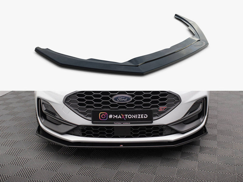 Maxton Design - Front Splitter V.6 Ford Focus ST / ST-Line Mk4 Facelift