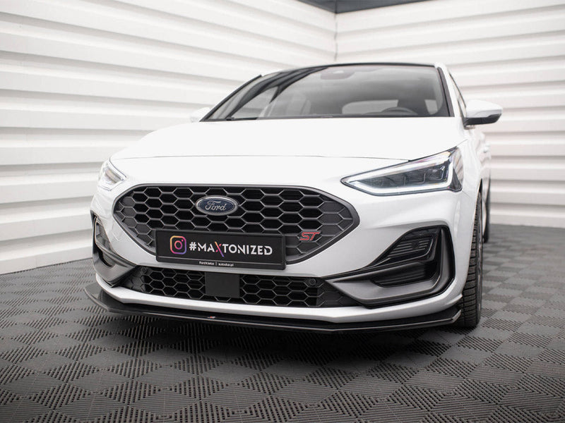 Maxton Design - Front Splitter V.6 Ford Focus ST / ST-Line Mk4 Facelift